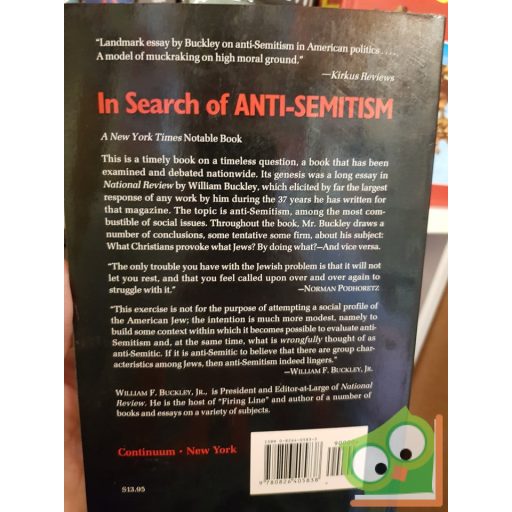 William F. Buckley: In Search of Anti-Semitism 