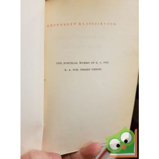 Edgar Allan Poe összes versei