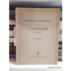   Peter I. Tschaikowsky (op. 64): V. Symphonie in e-moll | Studienpartitur