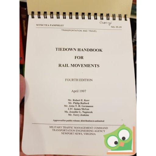Tiedown Handbook for Rail Movements    