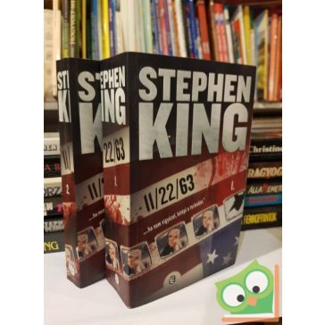 Stephen King: 11/22/63 l-ll. kötet (Nagyon ritka)