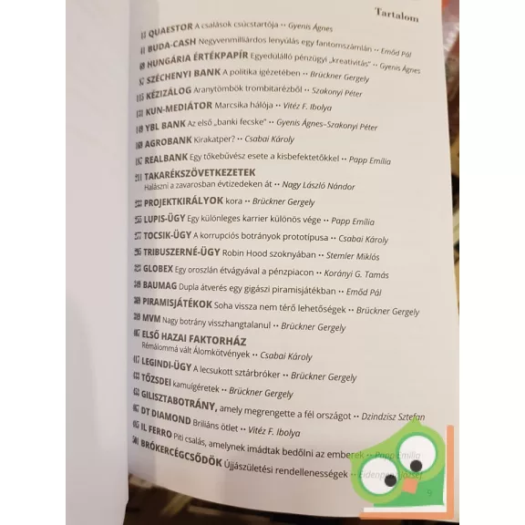 Szakonyi Péter: 25 év, 25 nagy átverés