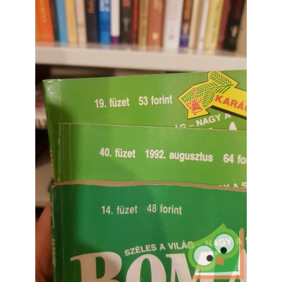 3 db-os Romana füzet (1992)