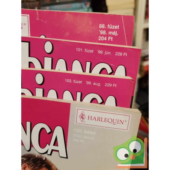 4 db-os Bianca füzet (88, 101, 103, 132)