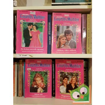   4 db-os Hedwig Courths-Mahler romantikus regényfüzet (108, 121, 130, 174)