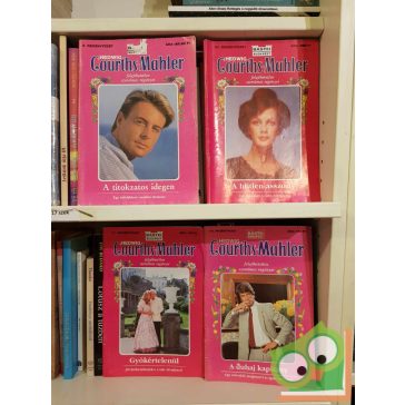   4 db-os Hedwig Courths-Mahler romantikus regényfüzet (9, 71, 80, 115)