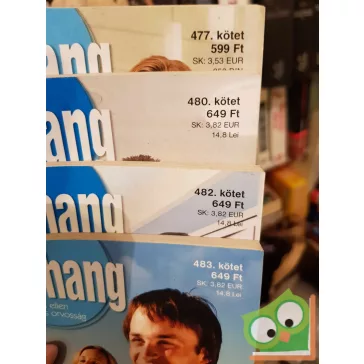 4 db-os Szívhang füzet (477, 480, 482, 483)