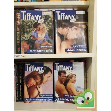 4 db-os Tiffany: Érzéki! füzet (186, 202, 203, 204)