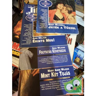 4 db-os Tiffany: Érzéki! füzet (83, 87, 37, 71)