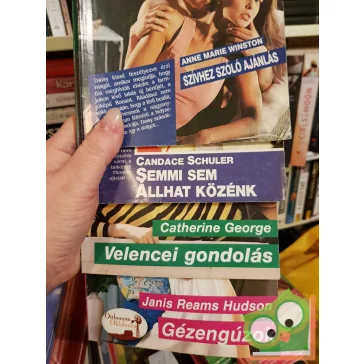 4 db-os vegyes romantikus füzet