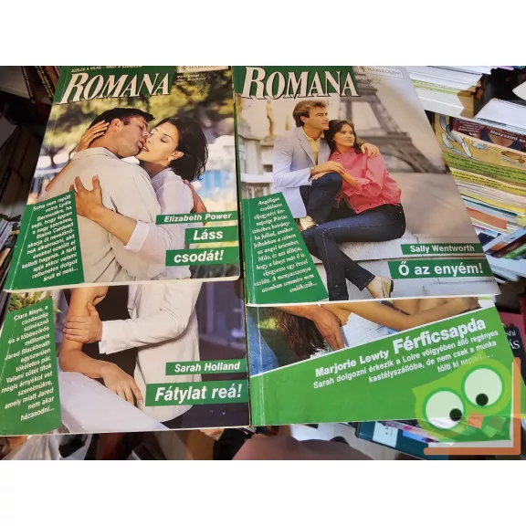 4 db-os Romana füzet (237, 241, 209, 40)