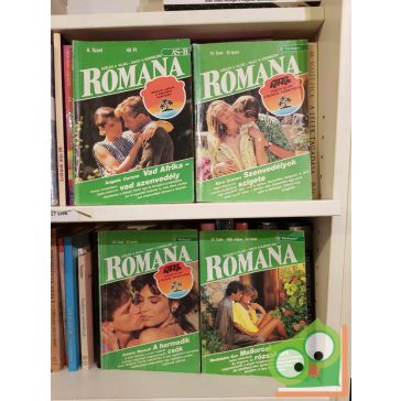 4 db-os Romana füzet (8, 18, 23, 37)