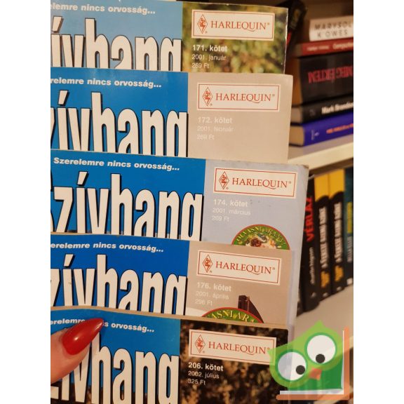 5 db-os Szívhang füzet (171.,172.,174.,176.,206.)