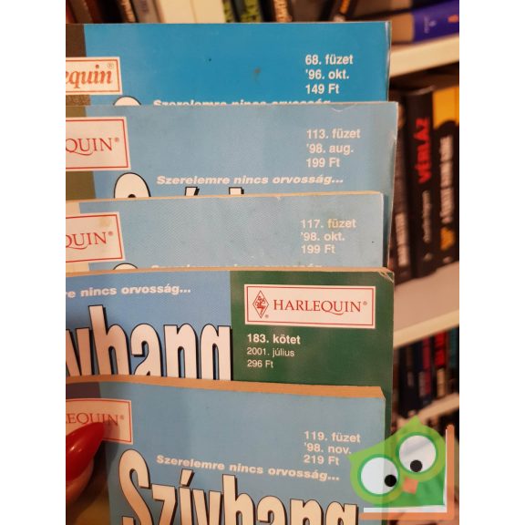 5 db-os Szívhang füzet (68.,113.,117.,119.,183.)