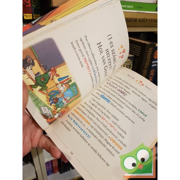 Geronimo Stilton: 8 óra: irány a sajtiskola! (Geronimo Stilton 48.) (ritka)