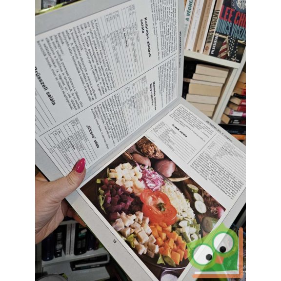 Lajos Mari - Hemző Károly: 99 saláta 33 színes ételfotóval