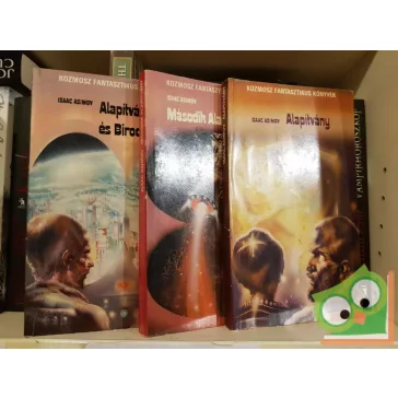 Isaac Asimov: Alapitvány I-III (gyűjtői állapot)