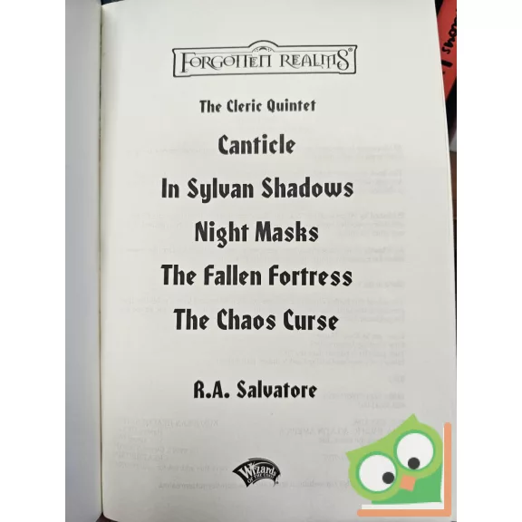 R. A. Salvatore: The Cleric Quintet (The Cleric Quintet 1-5.)