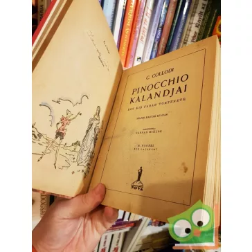 Collodi: Pinocchio kalandjai (Nova kiadás) (Ritka)