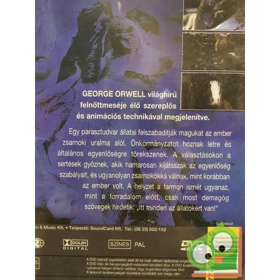 George Orwell: Állatfarm (DVD)