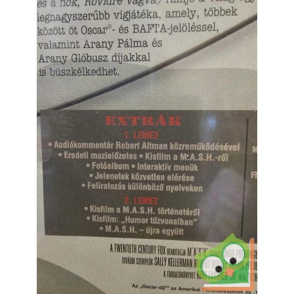 Mash (M.A.S.H.) Extra változat (2 DVD)