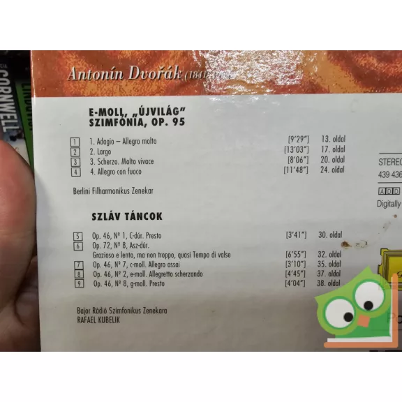 Dvořák - Népszabadság Filharmónia - Klasszikusok sorozata (CD melléklettel)