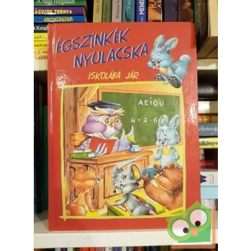 Égszinkék nyulacska iskolába jár