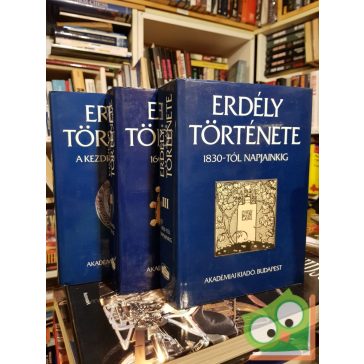 Köpeczi Béla (szerk.): Erdély története I-III.