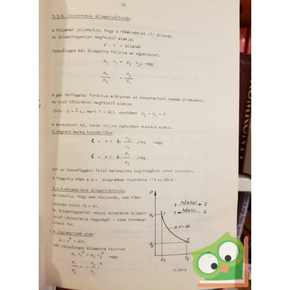 Felsőfokú energetikus tanfolyam - Hőtani alapismeretek (Ritka)