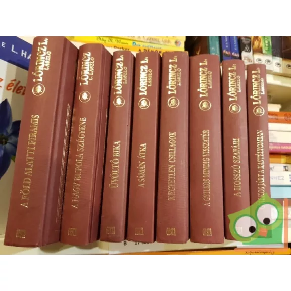 Lőrincz L. László: A ​hosszú szafári  (díszkötésben)