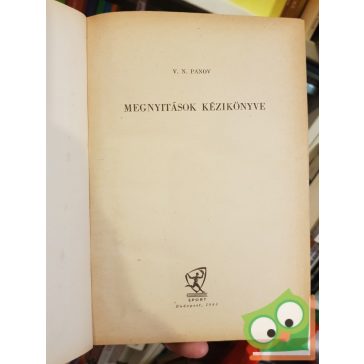 V. N. Panov: Megnyitások kézikönyve