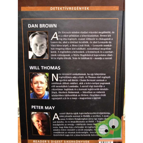 Reader's Digest Sikerkönyvek - detektívregények (2008) (újszerű)