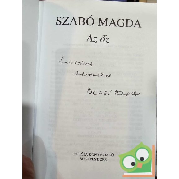 Szabó Magda: Az őz (ritka) (dedikált)