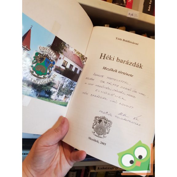Tóth Boldizsárné: Héki Barázdák - Mezőhék története 1860-2003