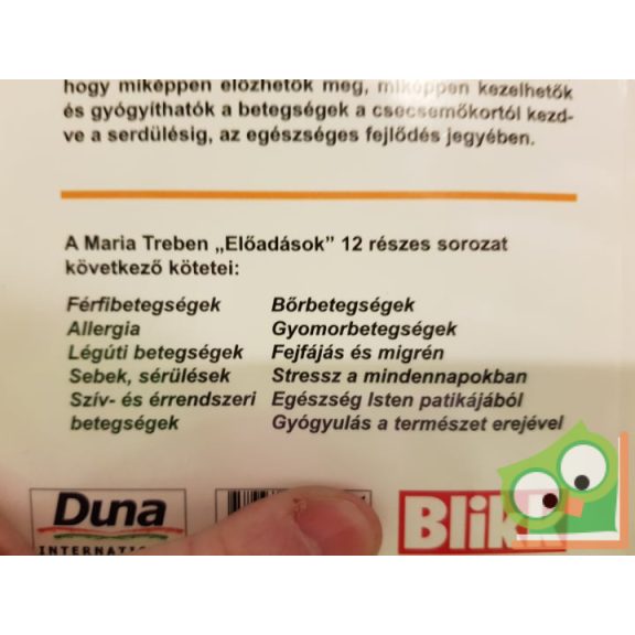 Maria Treben: A légúti betegségek (Előadások 6.) (Blikk)