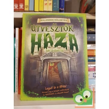   David Glover: Az útvesztők háza - Kalandos küldetés (Lapozgatós könyv gyerekeknek)