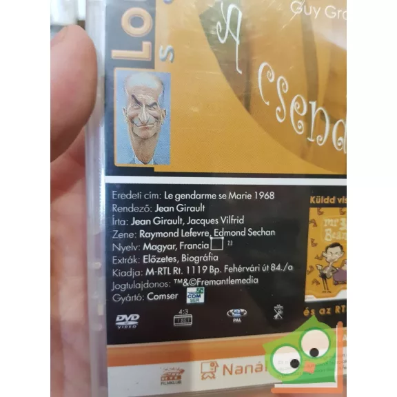 A csendőr nősül - Louis de Funés sorozat (DVD)