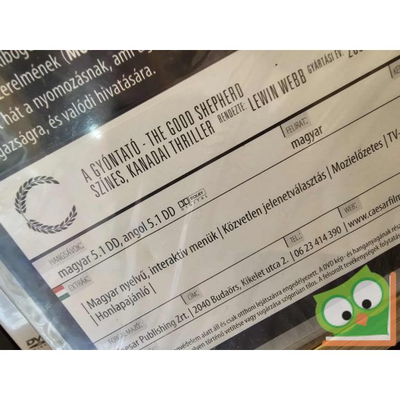 A gyóntató (DVD) (fóliás)