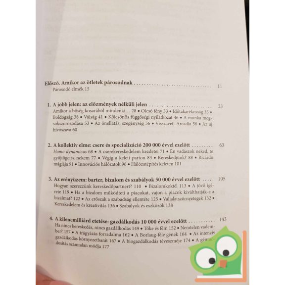 Matt Ridley: A józan optimista (ritka)