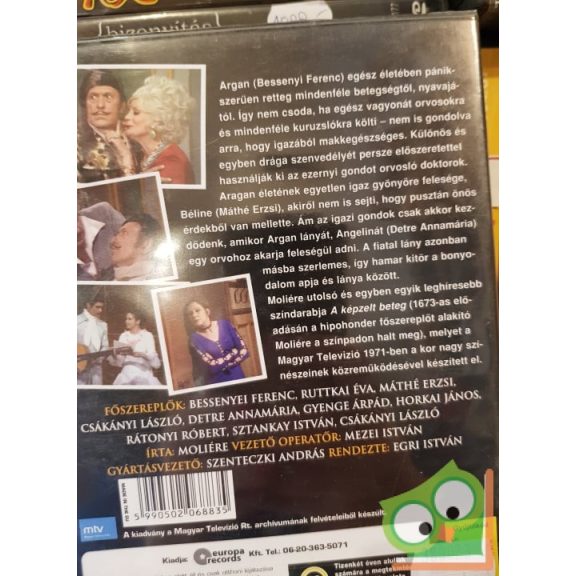 Moliére: Képzelt beteg (DVD) (fóliás)