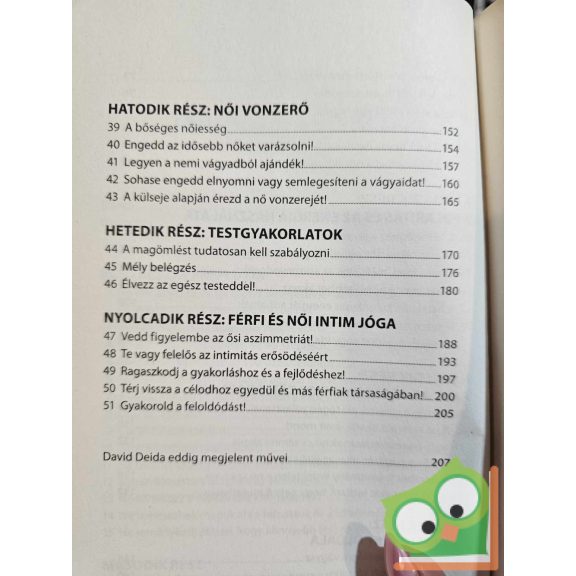 David Deida: A különleges férfi útja