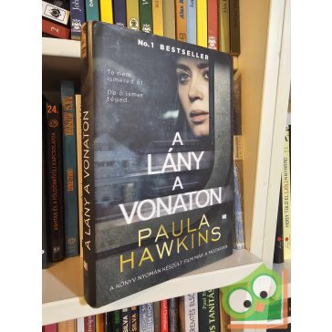 Paula Hawkins: A lány a vonaton (filmes borítóval )