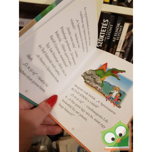 Cressida Cowell: Piknik a Spinosaurusszal (A Lombházi ikrek kalandjai 7.)(Happy Meal readers)