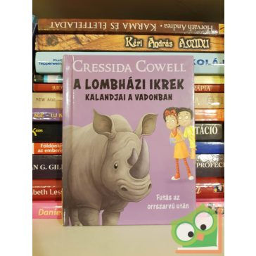  Cressida Cowell: Futás az orrszarvú után (A Lombházi ikrek kalandjai a vadonban 10.)(Happy Meal readers)