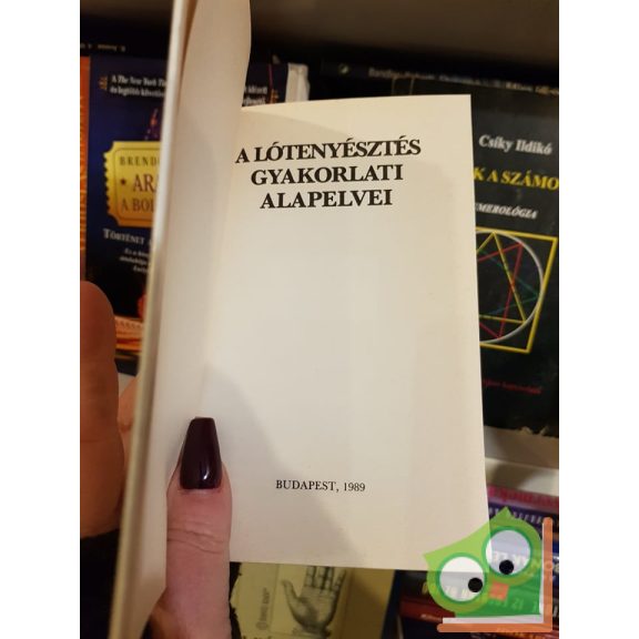 Csekonics József: A lótenyésztés gyakorlati alapelvei (ritka)