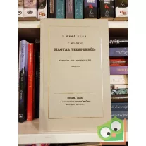 Gegő Elek: A' moldvai magyar telepekről