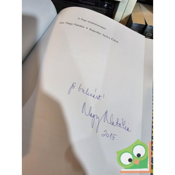 Nagy Natália: A Nap születésnapja (dedikált)