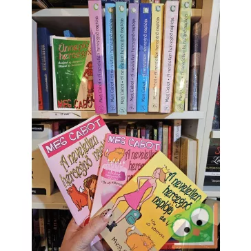 Meg Cabot: A neveletlen hercegnő naplója (12 kötet)