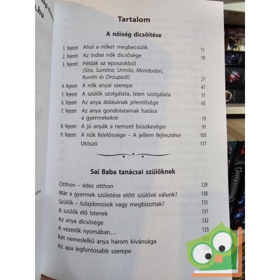 Sri Sathya Sai Baba: A nőiség dicsőítése