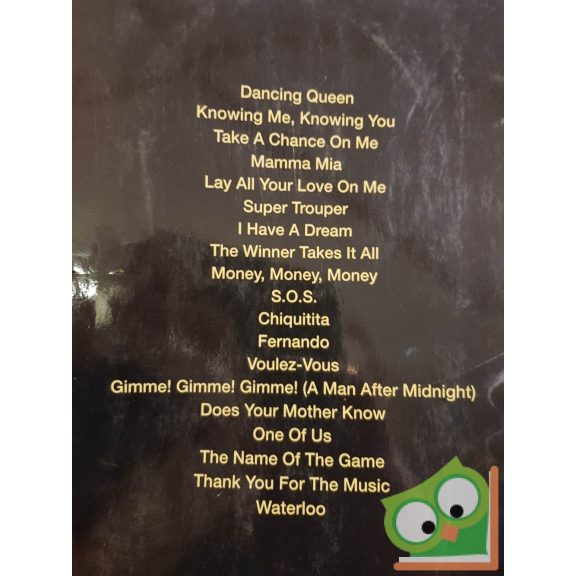 ABBA: Abba Gold - Greatest Hits (Sing-Along Edition, kotta zongorára és gitárra)